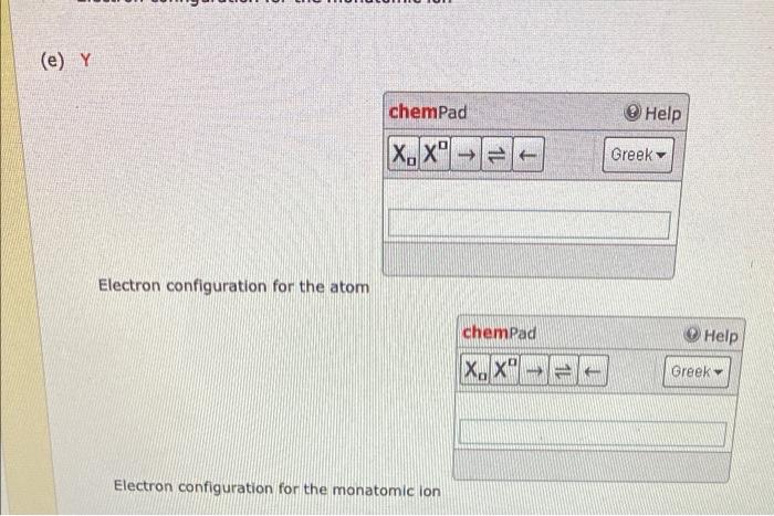 Solved Write out the full electron configuration for each of | Chegg.com
