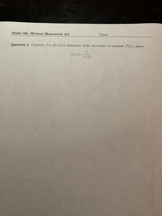 Solved Instructions: Complete the following problems. You | Chegg.com