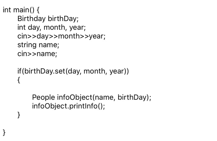 23 Birthday Code Java Solved Write a program that takes the birthday of user as | Chegg.com