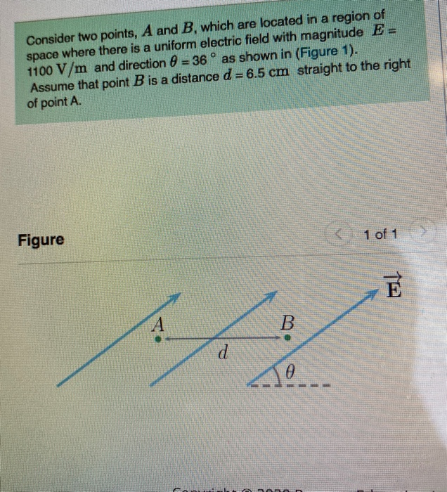 Solved Consider two points, A and B, which are located in a | Chegg.com