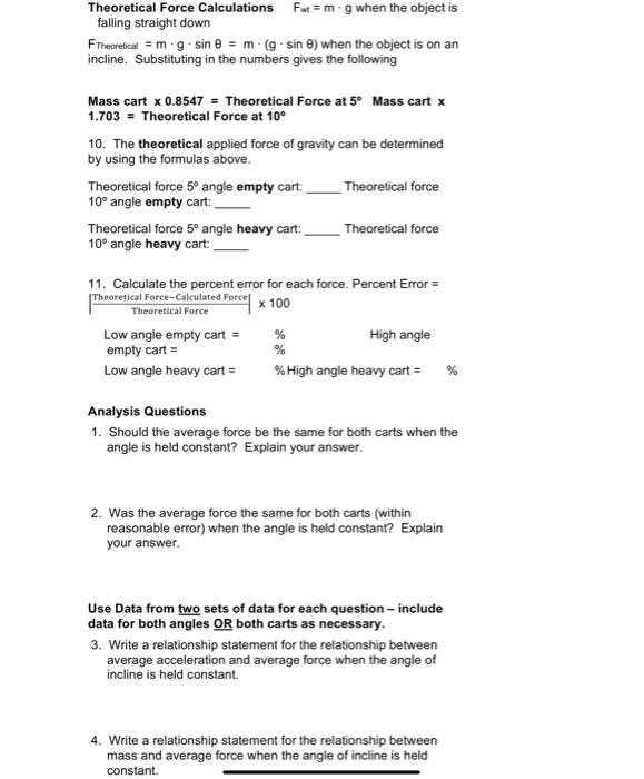 Centripetal Force Lab Procedure In this lab you will