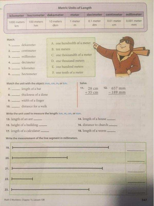 Solved Rename Metric Units Using Facts Multiplication A Chegg Com