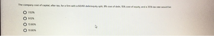 Solved Which of the following changes would tend to increase | Chegg.com