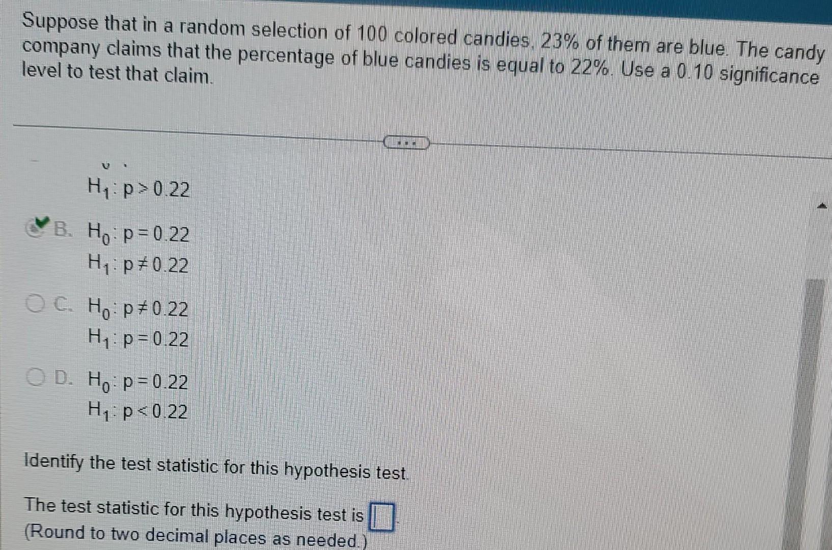 Solved Suppose that in a random selection of 100 colored | Chegg.com