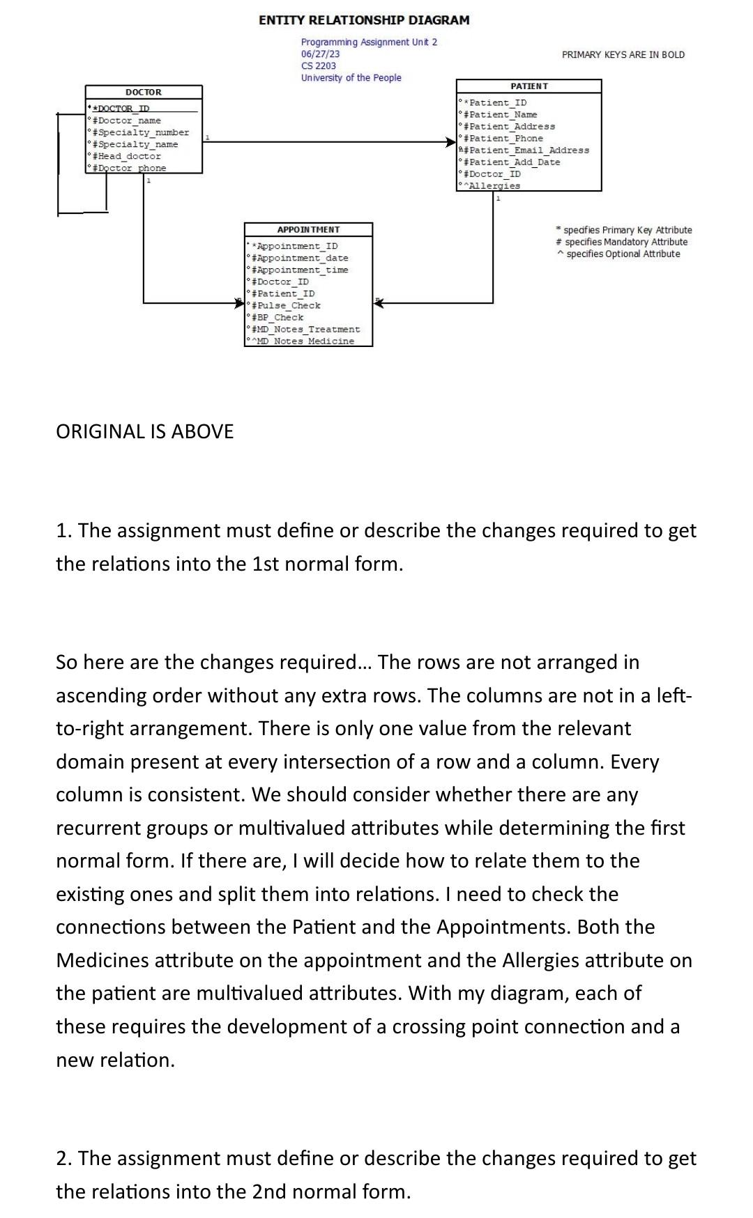 Solved Using the relations that you defined and normalized