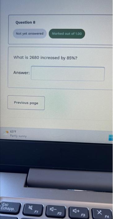 what is 70 of 2680