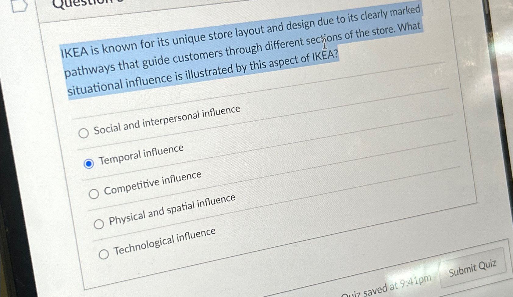 Solved IKEA Is Known For Its Unique Store Layout And Design | Chegg.com