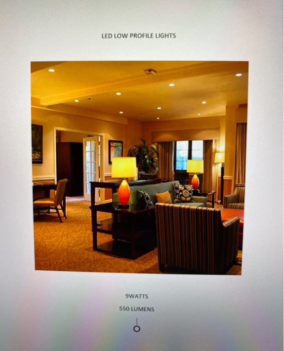 Solved solve for the footcandles for a 25 square foot space