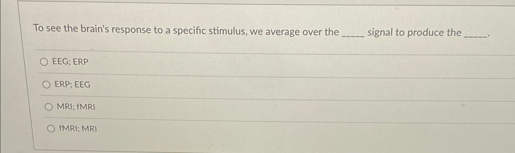 Solved Question 2 When Receptors Detect A Stimulus Chegg Com