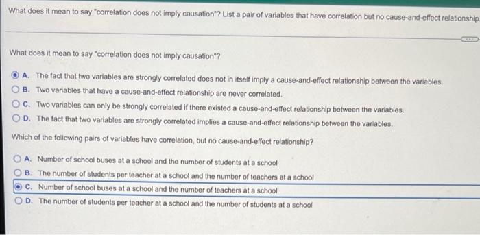 what does cause and effect mean