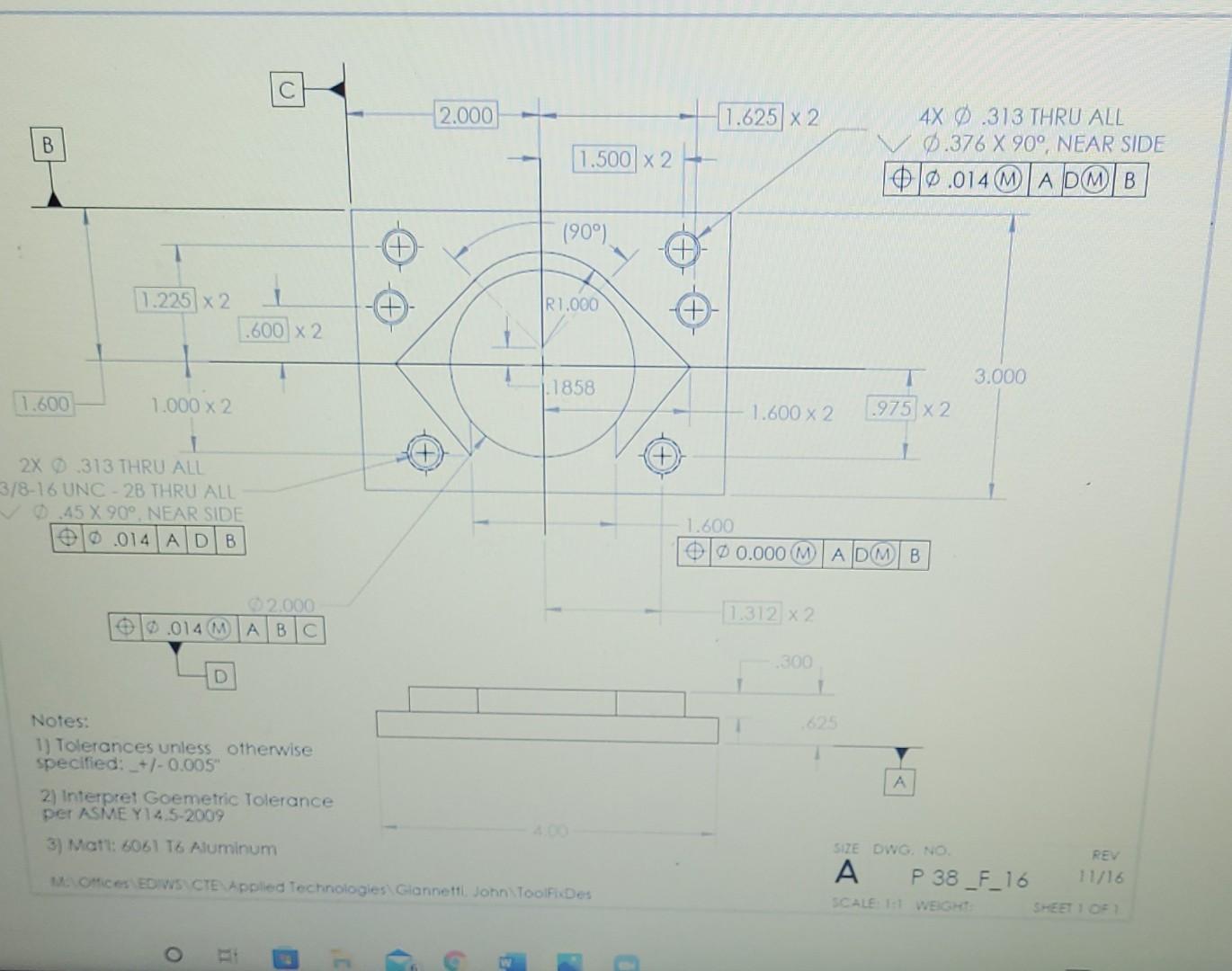 Solved Any Know How To Do Code For Cnc Programmer On This | Chegg.com