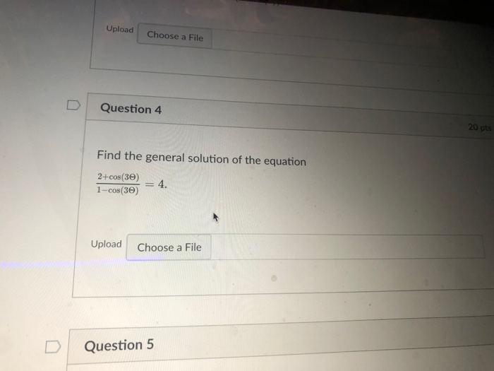 Solved Upload Choose a File Question 4 20 pts Find the | Chegg.com
