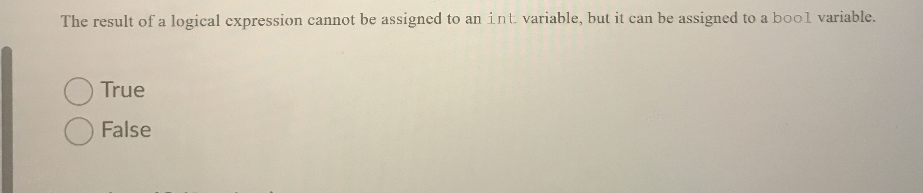 Solved Which of the following is the "not equal to" | Chegg.com