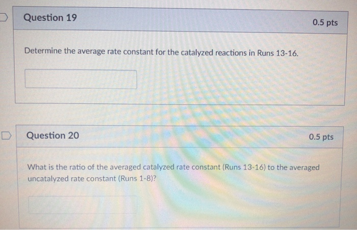Part 1 Use Data Table 1 to answer the next four | Chegg.com