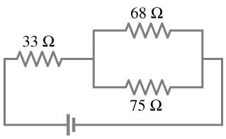 Solved In the circuit shown in the figure , the 33 -Ω | Chegg.com