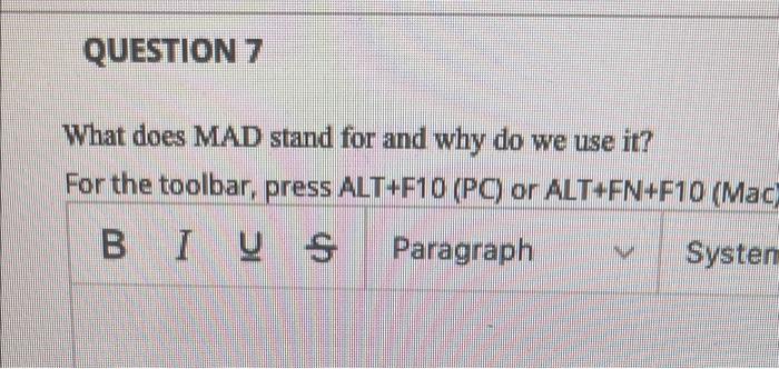 solved-question-7-what-does-mad-stand-for-and-why-do-we-use-chegg