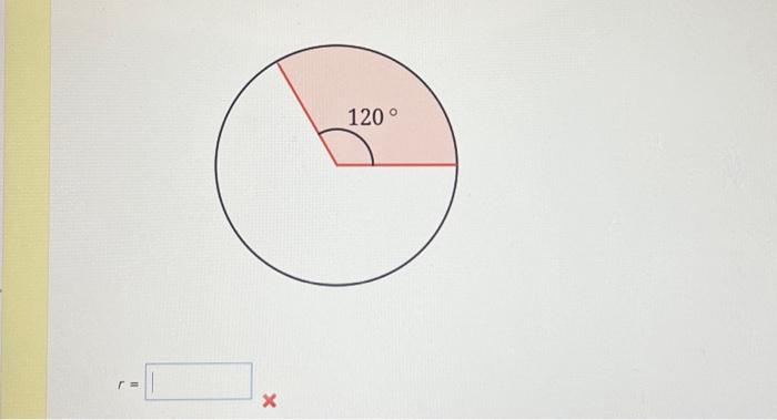 area of sector of circle with radius r