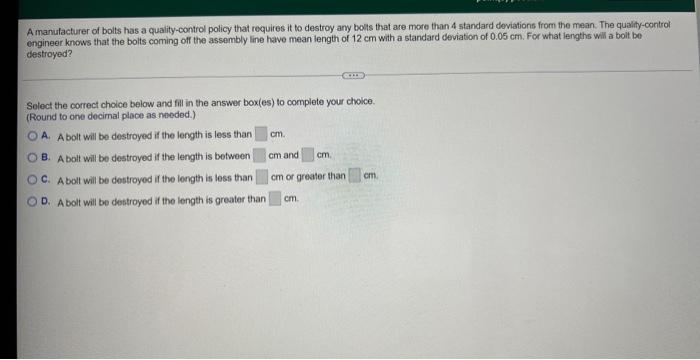 Solved show step by step how you got the answers and show | Chegg.com