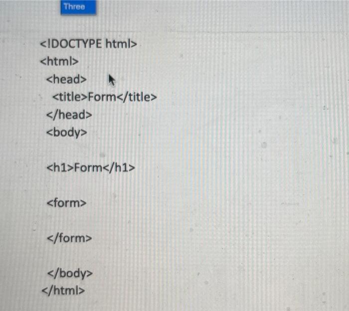 Solved Directions: Add some HTML markup below to a form that | Chegg.com