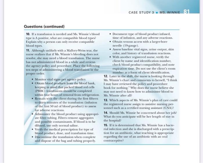 Solved Read carefully the case study and answer on 10 | Chegg.com