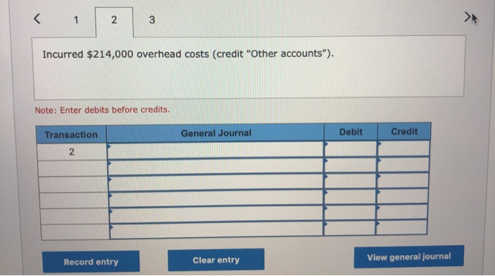 Solved 1. Requisitioned $14,500 of indirect materials for | Chegg.com