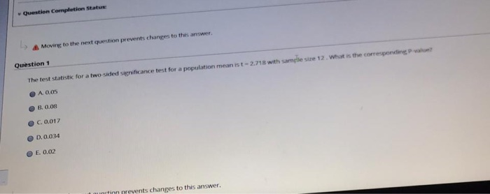 Solved Question Completion Status Moving to the next | Chegg.com