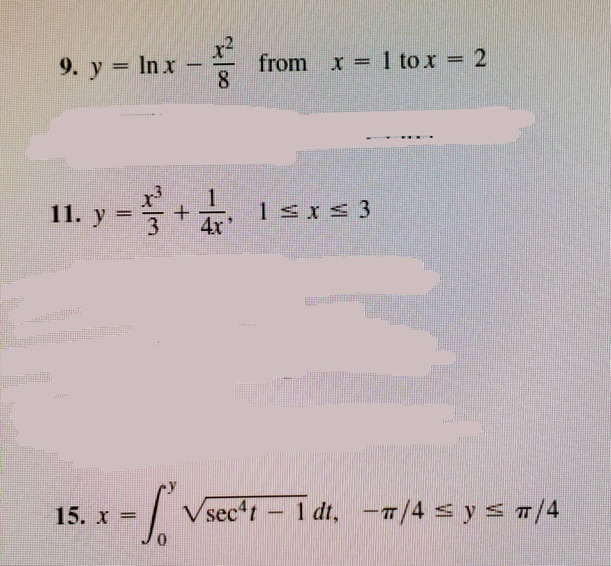 solved-please-find-the-lengths-of-these-curves-using-the-arc-chegg