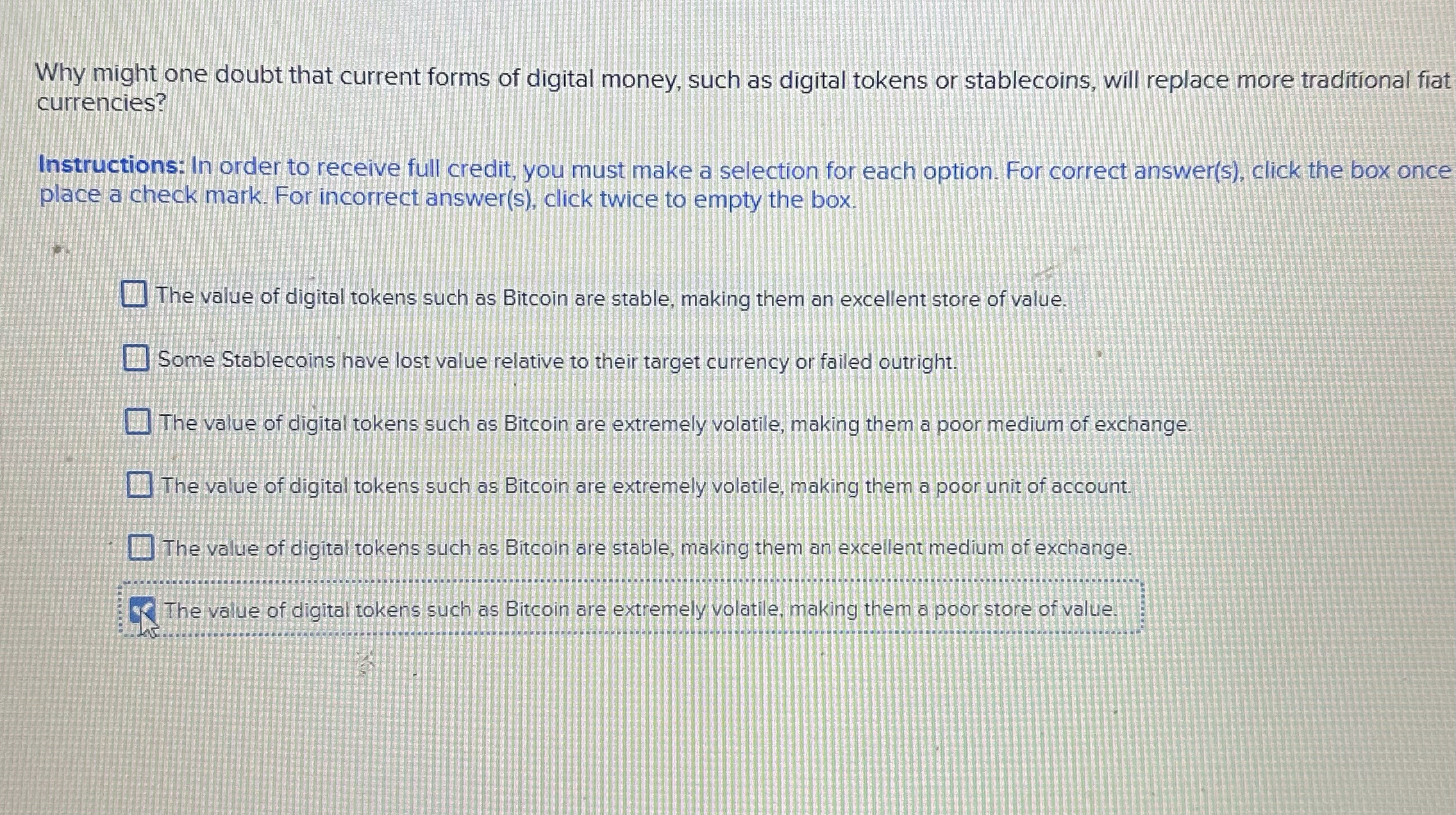 Solved Why might one doubt that current forms of digital | Chegg.com