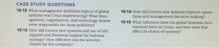 How should crocs plan its production and inventory picture