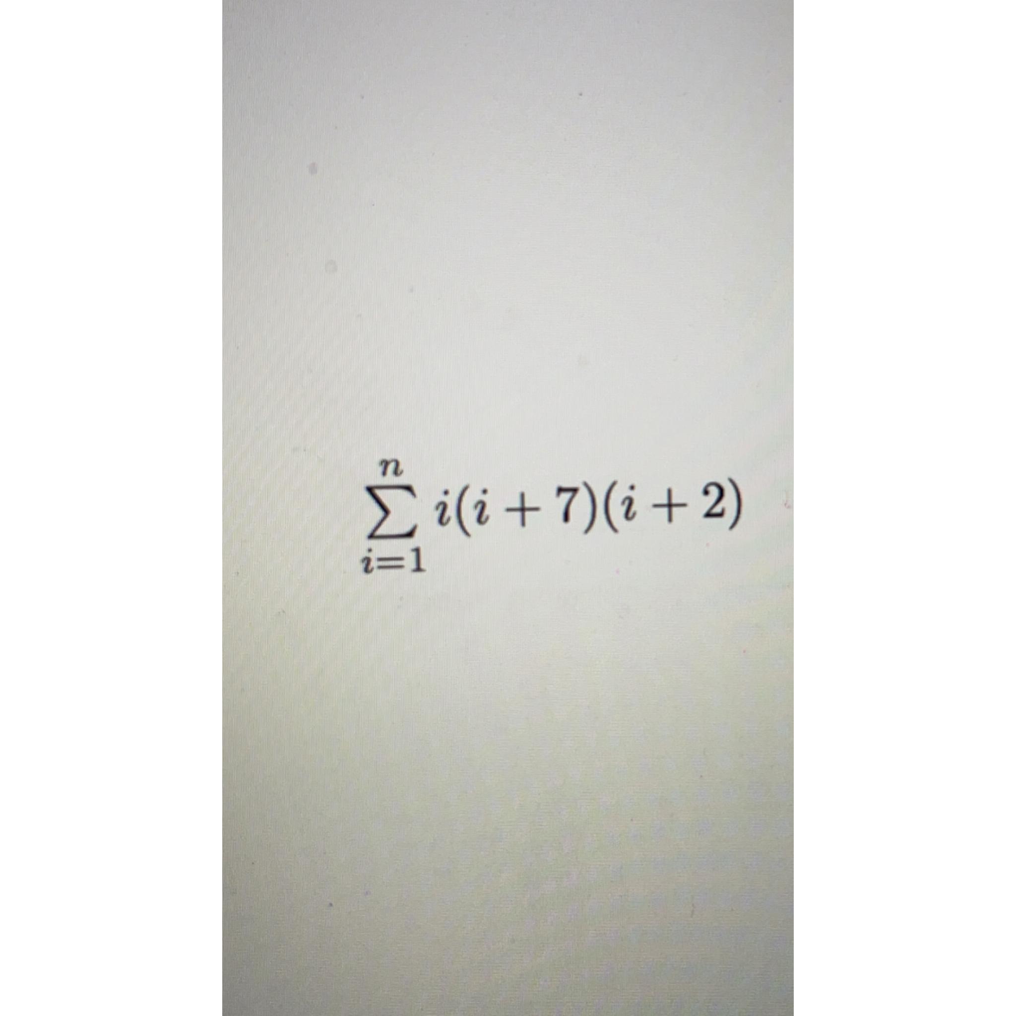 find the sum of formula