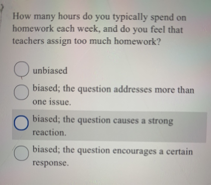 do teachers assign too much homework