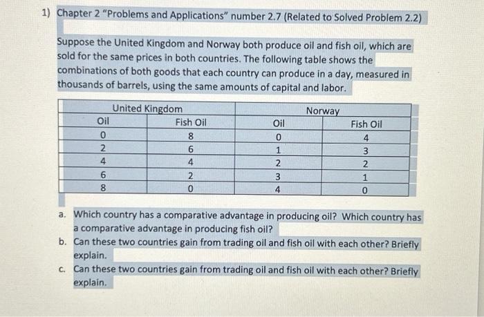 Solved Chapter 2 "Problems and Applications" number 2.7 | Chegg.com
