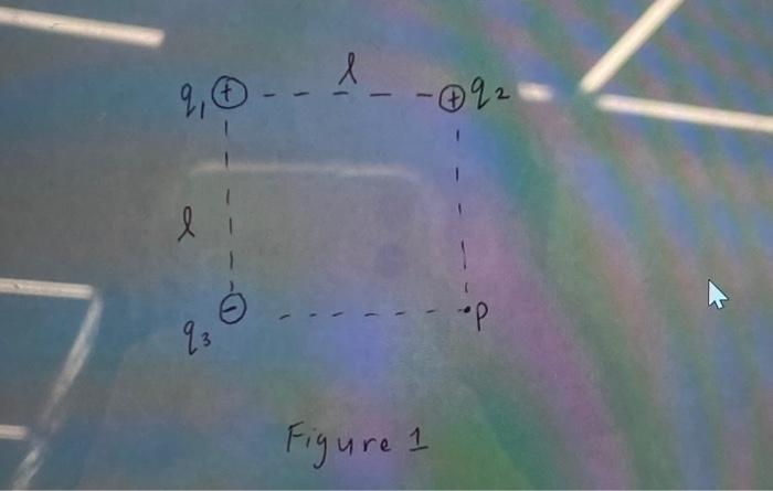 Solved 1. See Figure 1. Three Point Charges Are Arranged As | Chegg.com