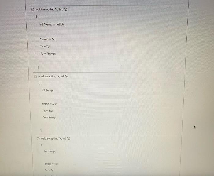 Solved D Question 1 0.5 pts 1. The & operator is used to | Chegg.com