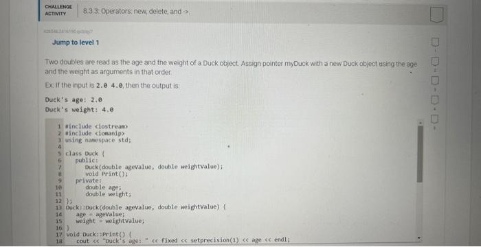 Solved i need help asap as of right now c++ and please make | Chegg.com