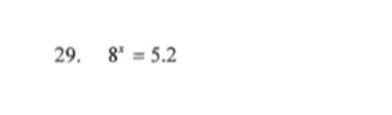 Solved 29. 8' = 5.2 | Chegg.com