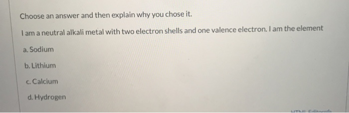 Solved Choose an answer and explain why you chose it. Which | Chegg.com