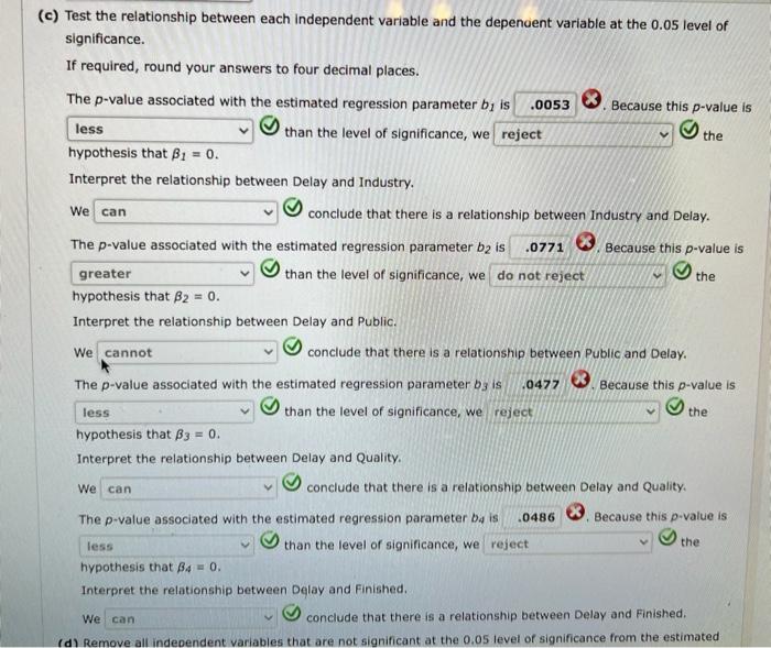 Solved A study investigated the relationship between audit | Chegg.com