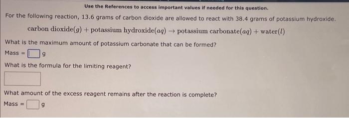 Solved Use The References To Access Important Values If 