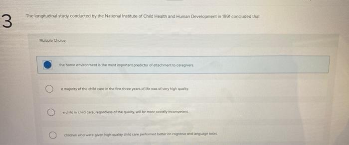 Solved The longitudinal study conducted by the National | Chegg.com
