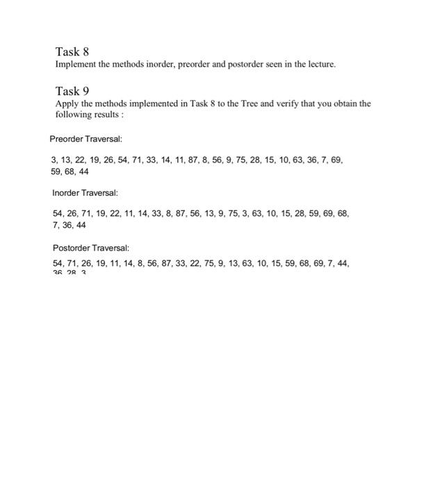 Solved Lab 6, 7 Trees, Binary search trees Lab 6 Task 1 We | Chegg.com