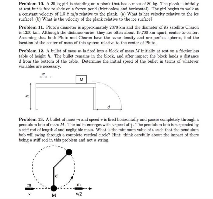 Solved Problem 9 Two Curling Stones Of Identical M One Chegg Curling Stones Of Identical M