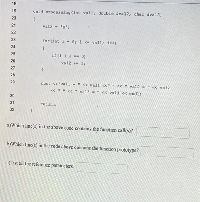 Solved Given the following C++ program: 1 #include using | Chegg.com
