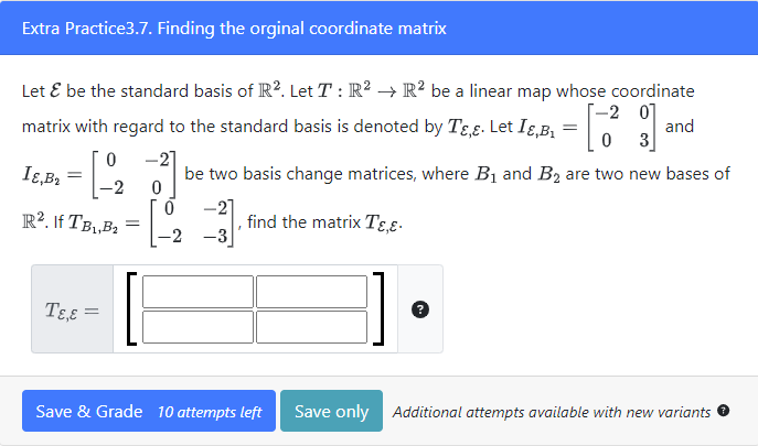 Solved Extra Practice3.7. ﻿Finding the orginal coordinate | Chegg.com