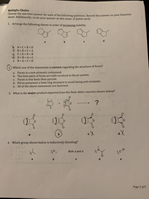 Solved Multiple Choice Choose The One Best Answer For Each Chegg Solved Multiple Choice Choose The One Best Answer For Each Chegg