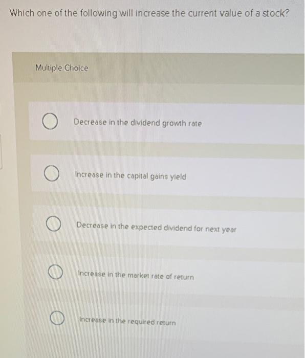 Solved Which one of the following will increase the current | Chegg.com