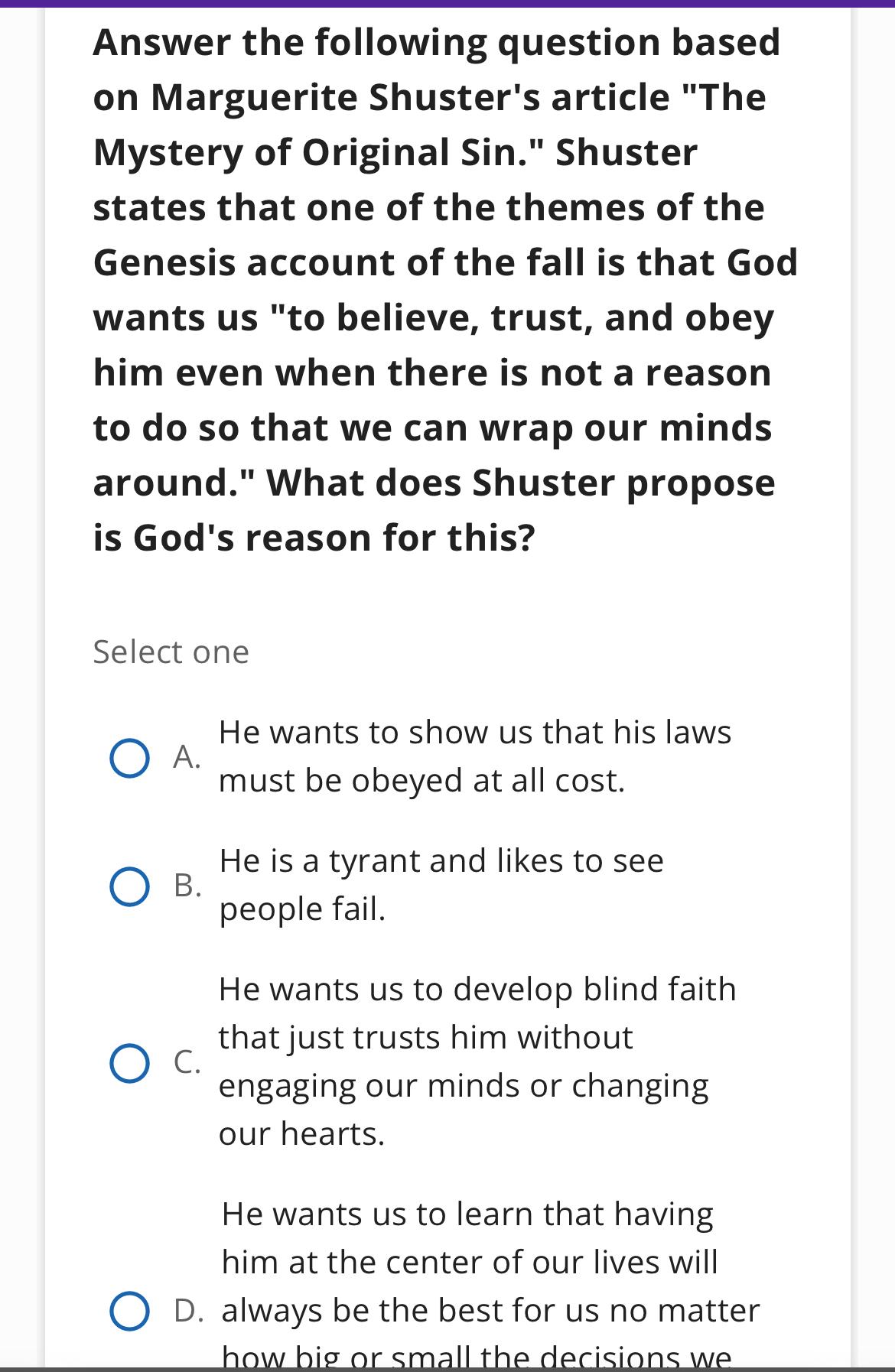 Solved Answer the following question based on Marguerite | Chegg.com