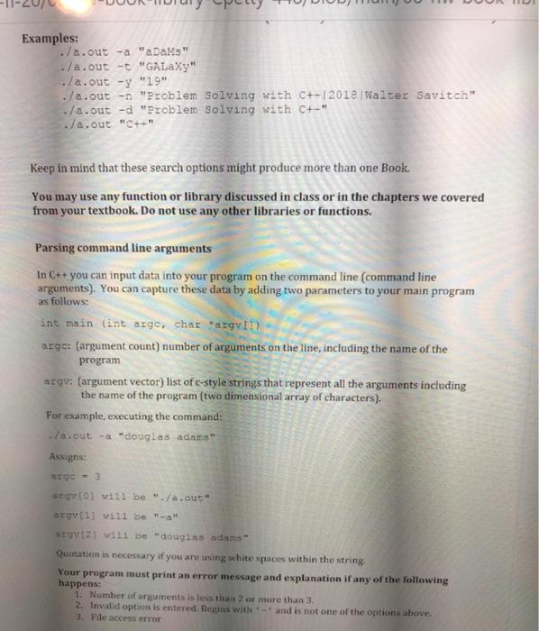 Solved Part 1: Book Class Modifications: Overload the '==' | Chegg.com