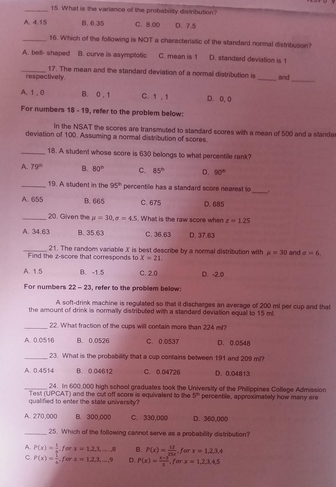 solved-15-what-is-the-variance-of-the-probability-chegg