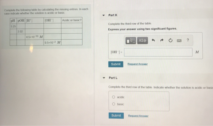 Solved Item 10 Complete the following table by calculating | Chegg.com